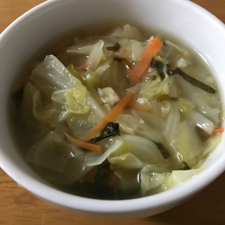 野菜盛り沢山☆韓国風スープ